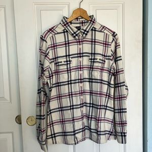 Patagonia flannel button down shirt